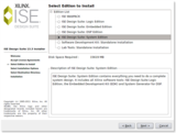 Ebedded oder System Edition auswählen (voreingestellt)