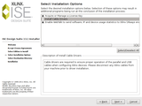 Install Cable Drivers __nicht__ auswählen (voreingestellt für Linux)